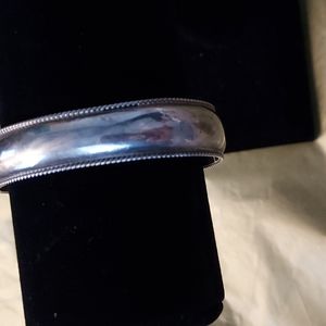 VINTAGE STERLING  SILVER bangle  bracelet